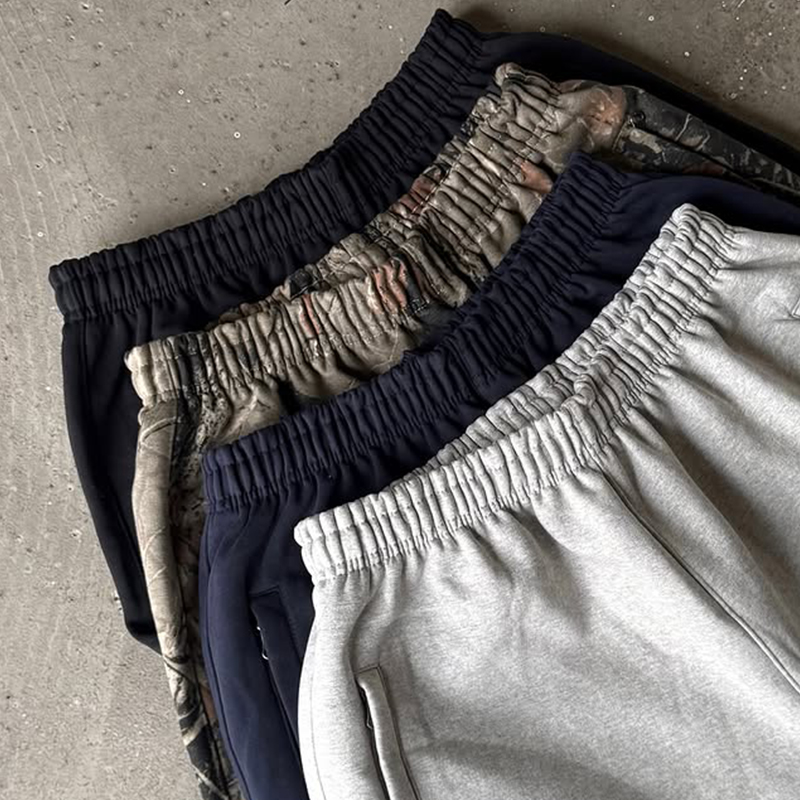 Custom Logo Men Jogger Shorts embroidery shorts